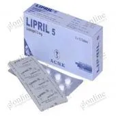 Lipril 5 mg Tablet
