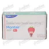 Montair Chewable Tablets - 5mg