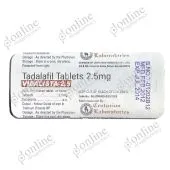 Buy Vidalista 2.5 mg (Tadalafil Tablets)
