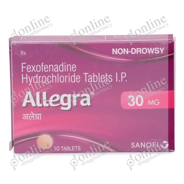 Allegra 30 mg-Front-view