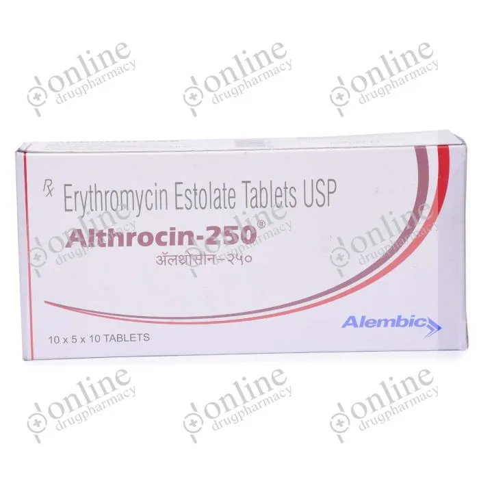 Althrocin 250 mg-Front-view