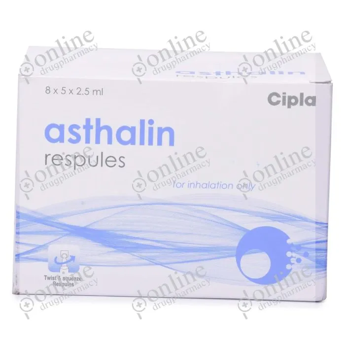 Asthalin Respules 2.5 ml-Front-view