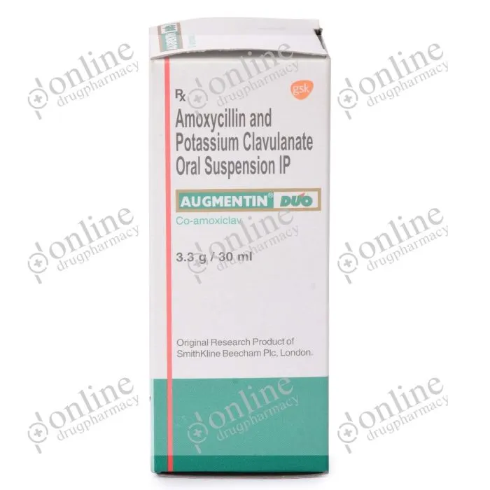 Augmentin Dry Syrup 30 ml-Front-view