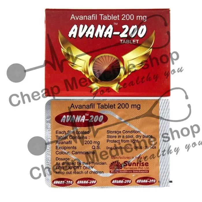Buy Avana 200 mg