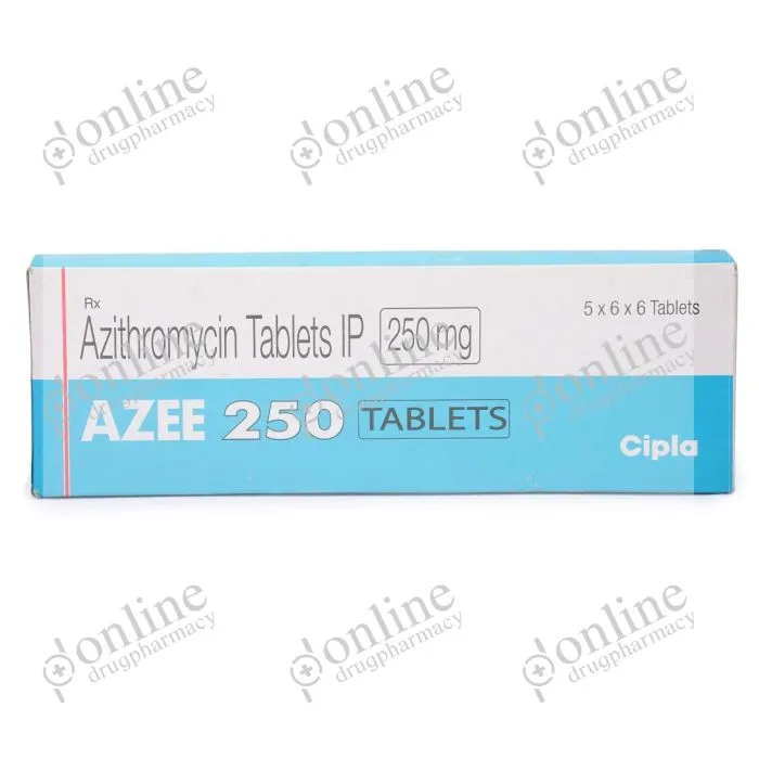 Azee 250 mg-Front-view