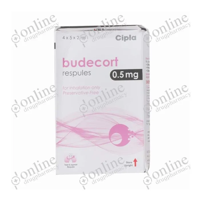 Budecort Respules - 0.5mg/2ml-Front-view