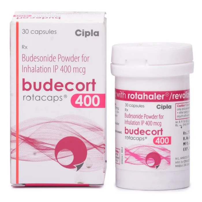 Budecort Rotacaps - 400mcg With Budesonide