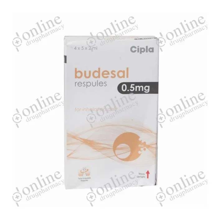 Budesal Respules - 0.5mg/2.5ml-Front-view