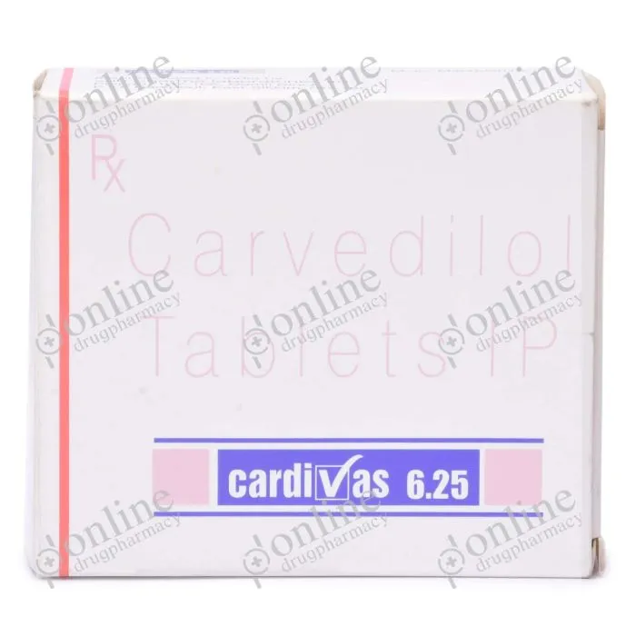 Cardivas 6.25 mg-Front-view