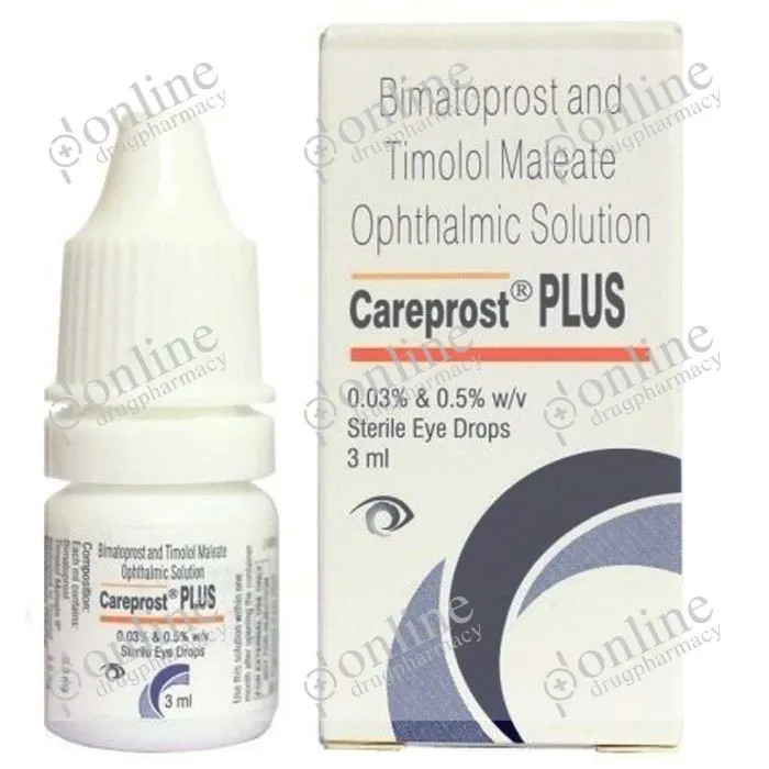 Buy Careprost Plus 3 ml (0.03%+0.5%)