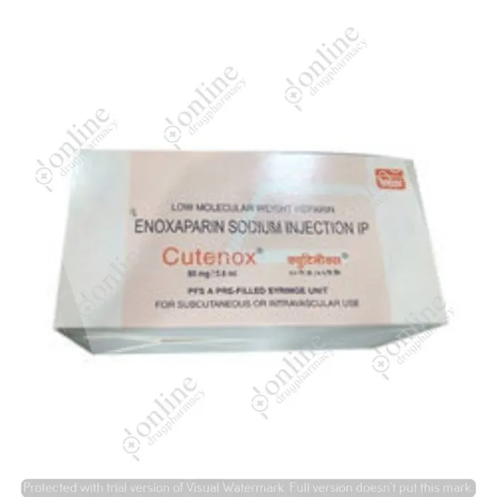 Cutenox 60 mg/0.6ml Injection