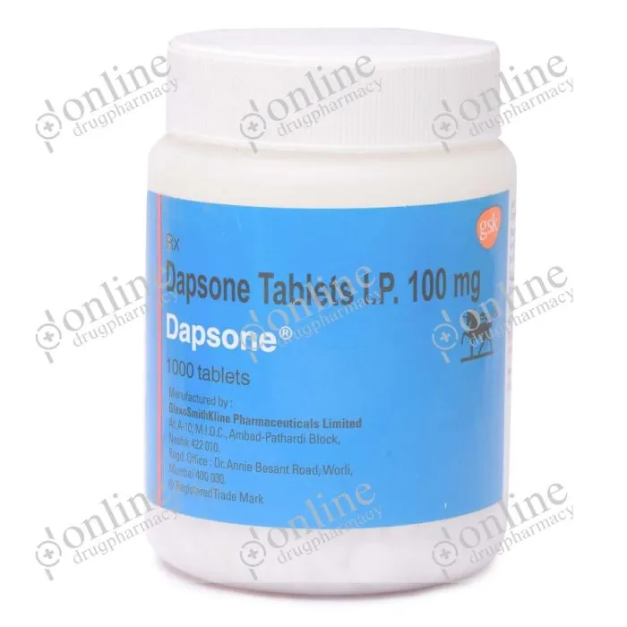 Dapsone 100 mg-Front-view