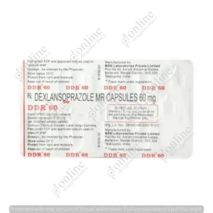 DDR 60 mg Capsule MR