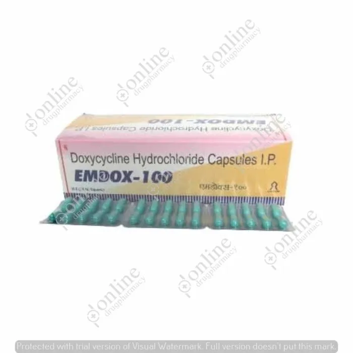 Emdox 100 mg Capsule