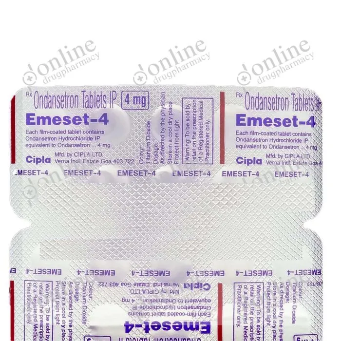 Emeset Odt 4 Mg Tablet (Zofran)