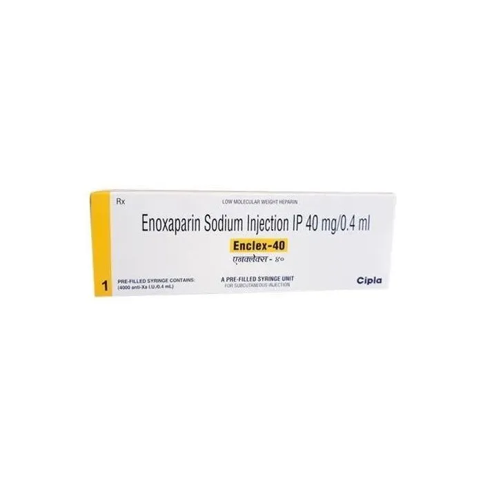 Enclex 40 Mg Injection With Enoxaparin