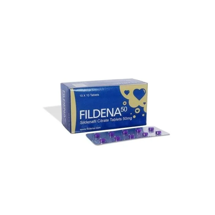 Fildena 50mg with Sildenafil Citrate
