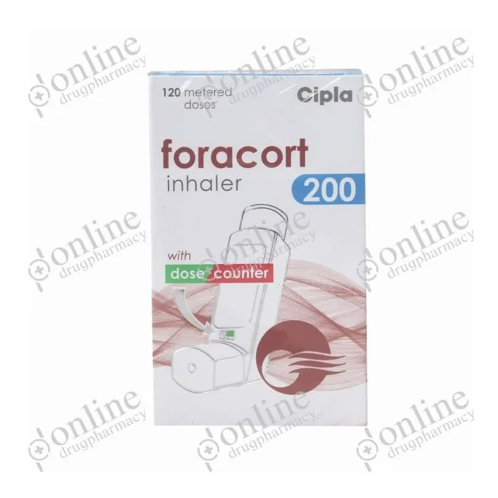 Foracort Inhaler - 6/200mcg-Front-view