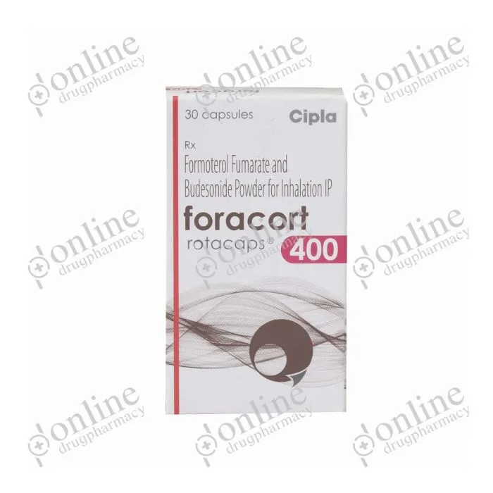 Foracort Rotacaps - 406mcg-Front-view
