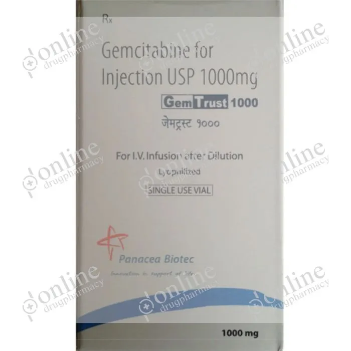 Gemtrust (Gemcitabine) 1000 mg Injection