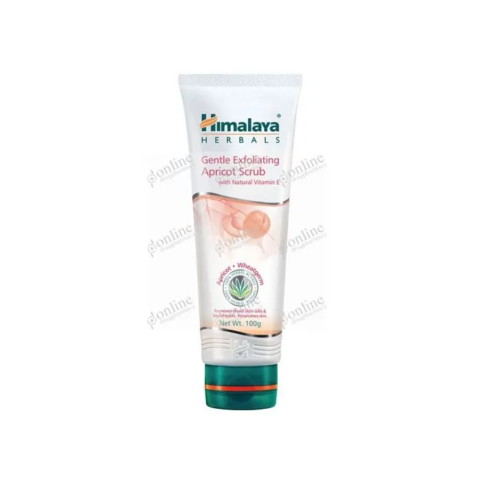 Gentle Exfoliating Apricot Scrub 100gm-front-view