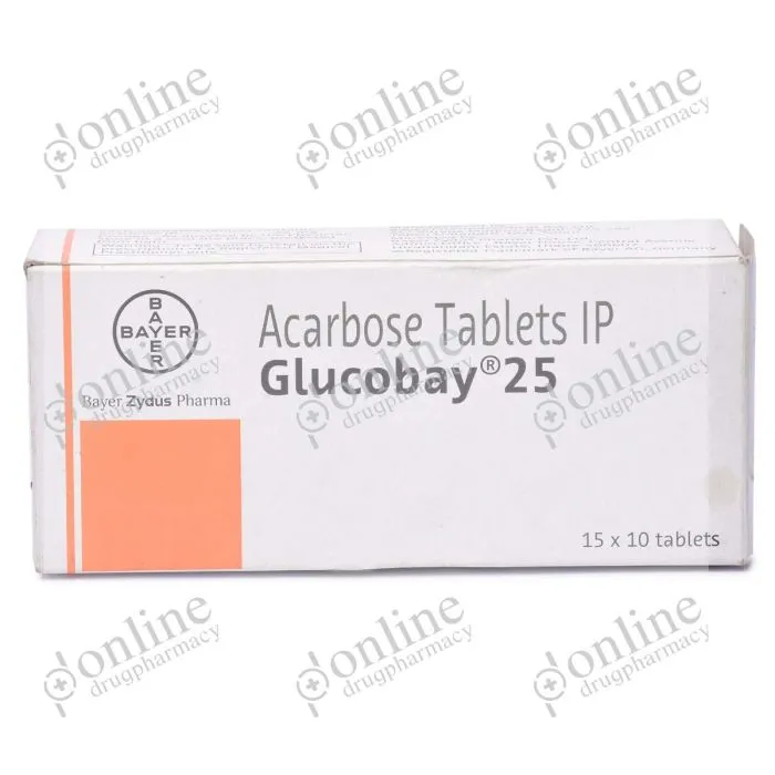 Glucobay 25 mg-Front-view