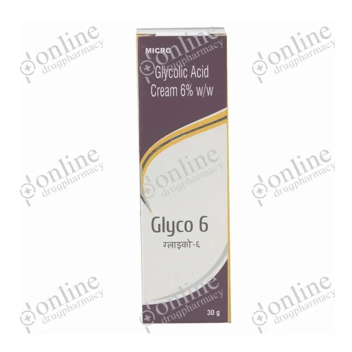 Glyco Cream - 6% (30gm)-Front-view