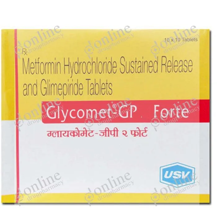 Glycomet-GP 1 Forte Tablet (Glucophage)