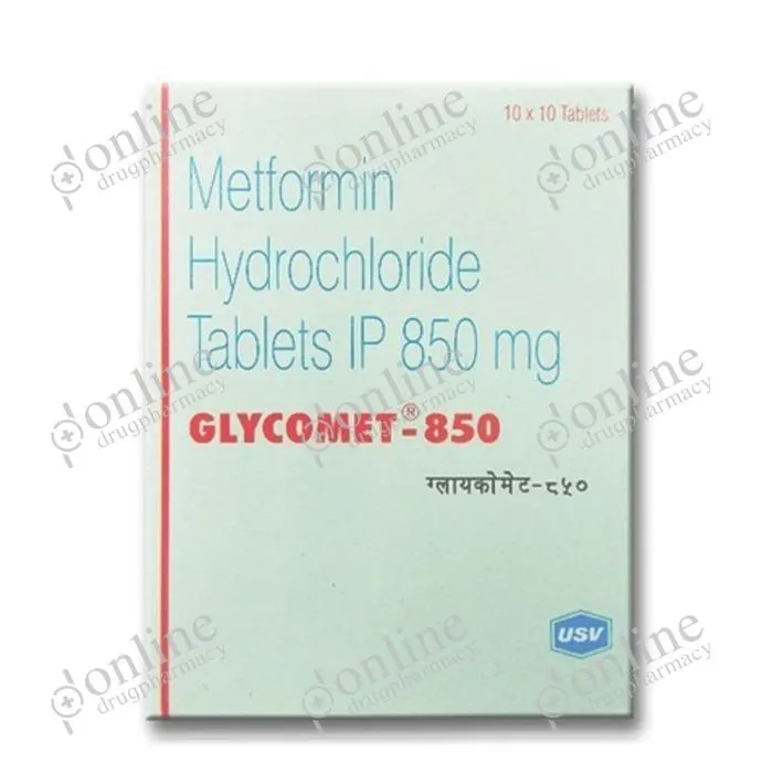 Glycomet 850 mg Tablet SR