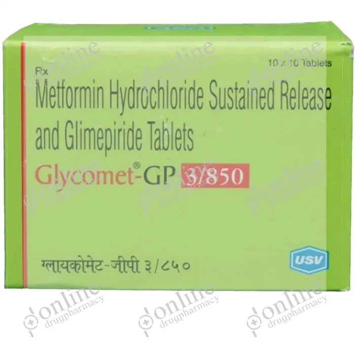 Glycomet-GP 3/850 Tablet SR