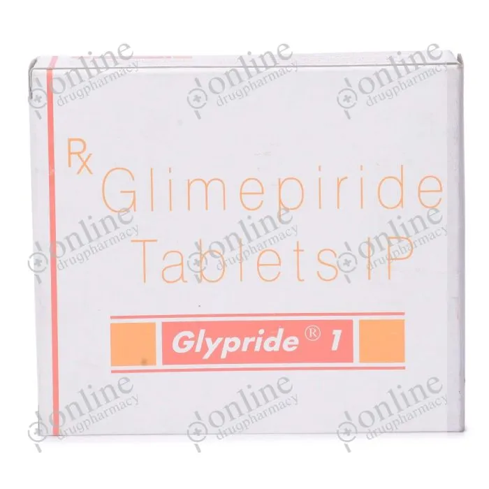 Glypride 1 mg-Front-view