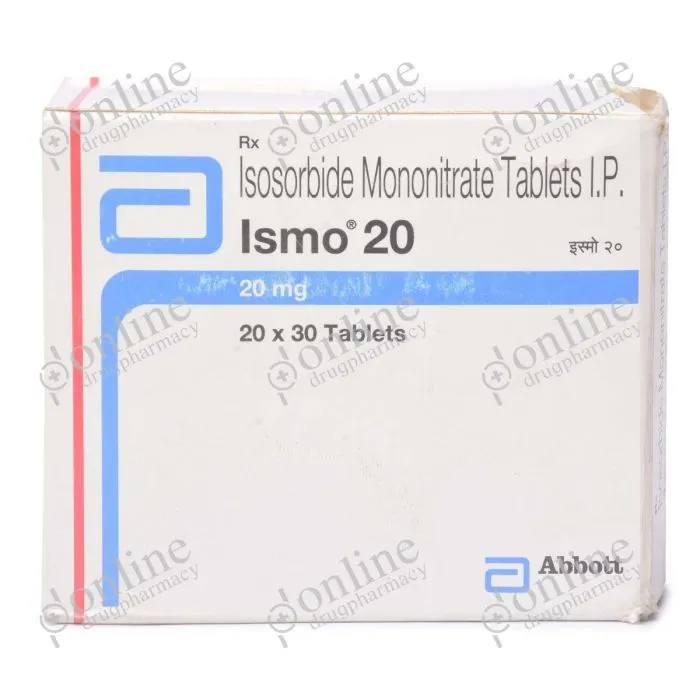Ismo 20 mg-Front-view