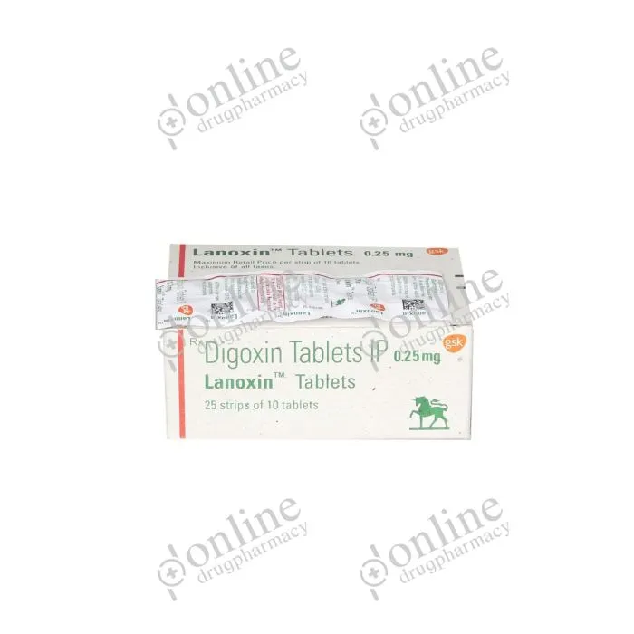 Lanoxin - 0.25mg-Front-view