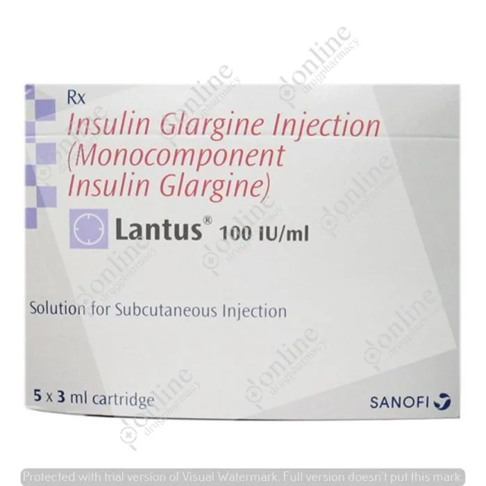Lantus 100 IU/ml Injection
