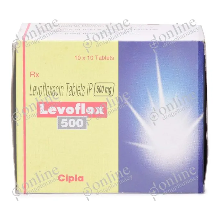 Levoflox 500 mg-Front-view
