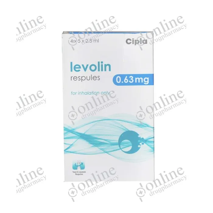 Levolin Respules - 0.63mg/2.5ml-Front-view
