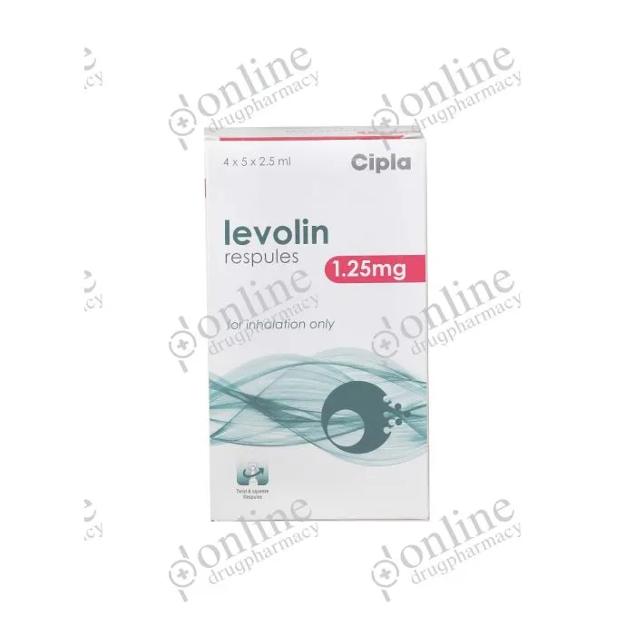 Levolin Respules - 1.25mg/2.5ml-Front-view