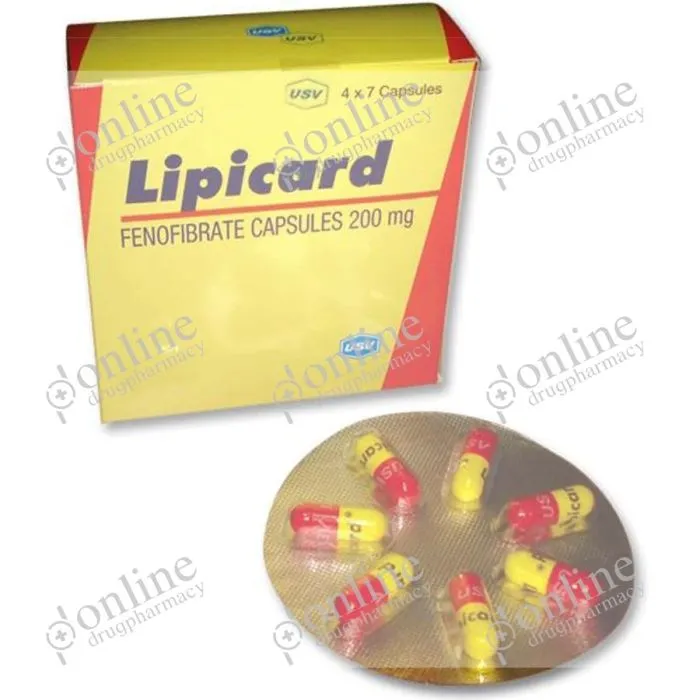 Lipicard 200 mg Capsule