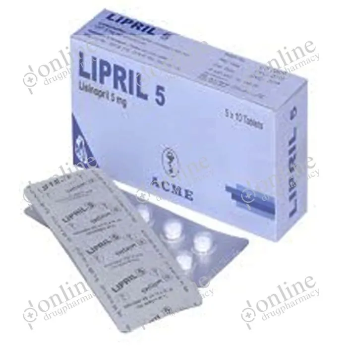 Lipril 5 mg Tablet (Prinivil)