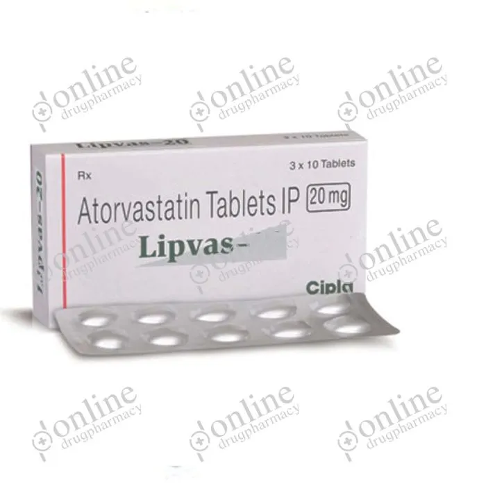 Lipvas 10 mg Tablet (Lipitor)