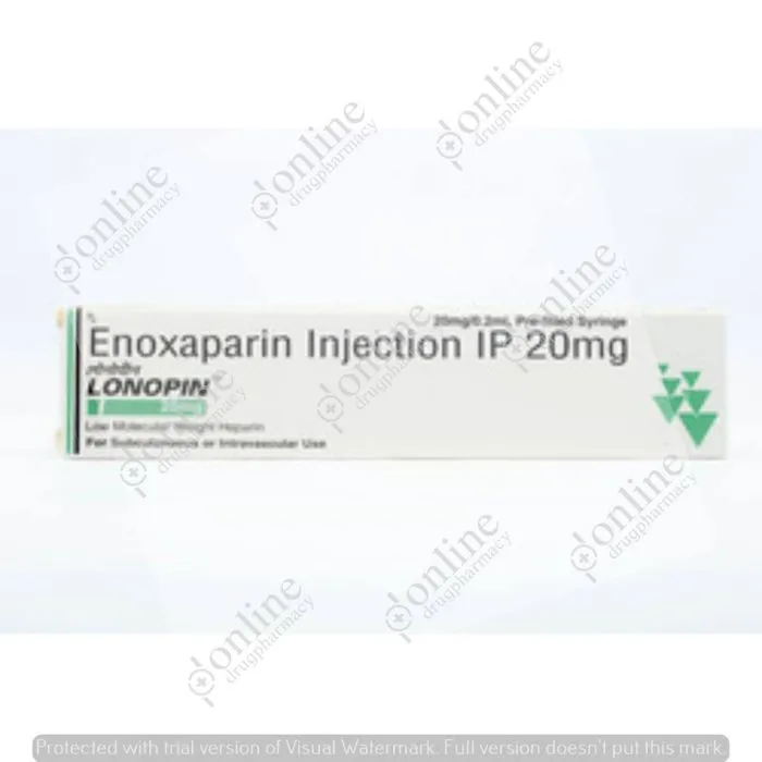 Lonopin 20 mg Injection