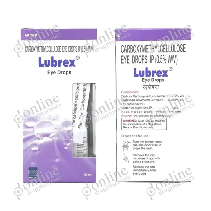 Lubrex - DS Eye Drop (Carboxymethylcellulose)