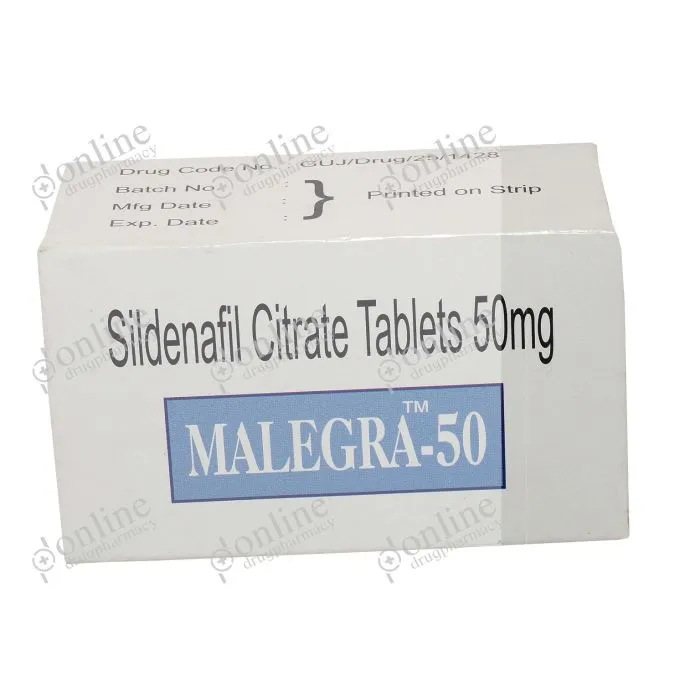 Malegra 50 mg-Front-view