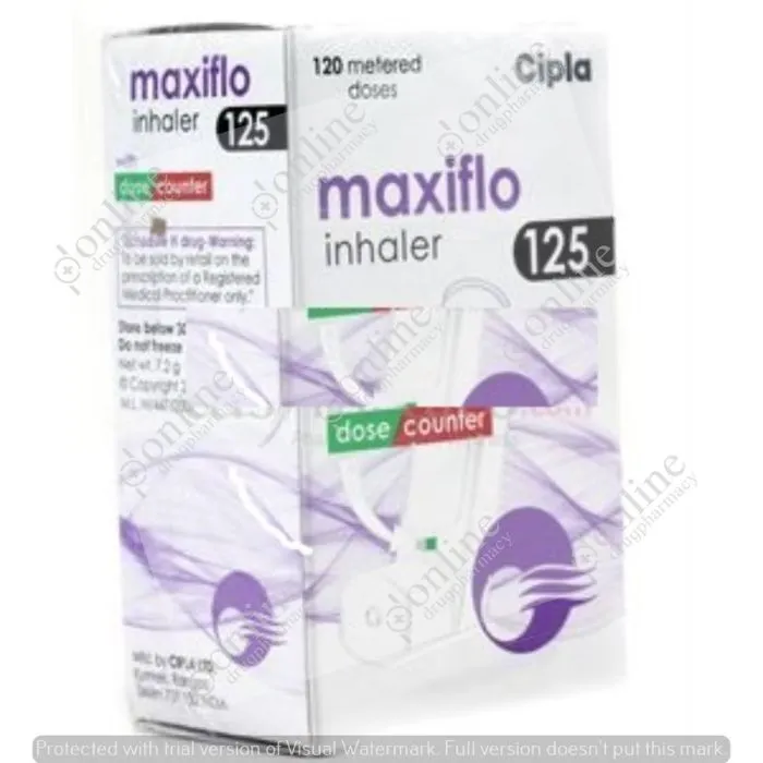 Maxflo Inhaler 125 Mcg + 6 Mcg