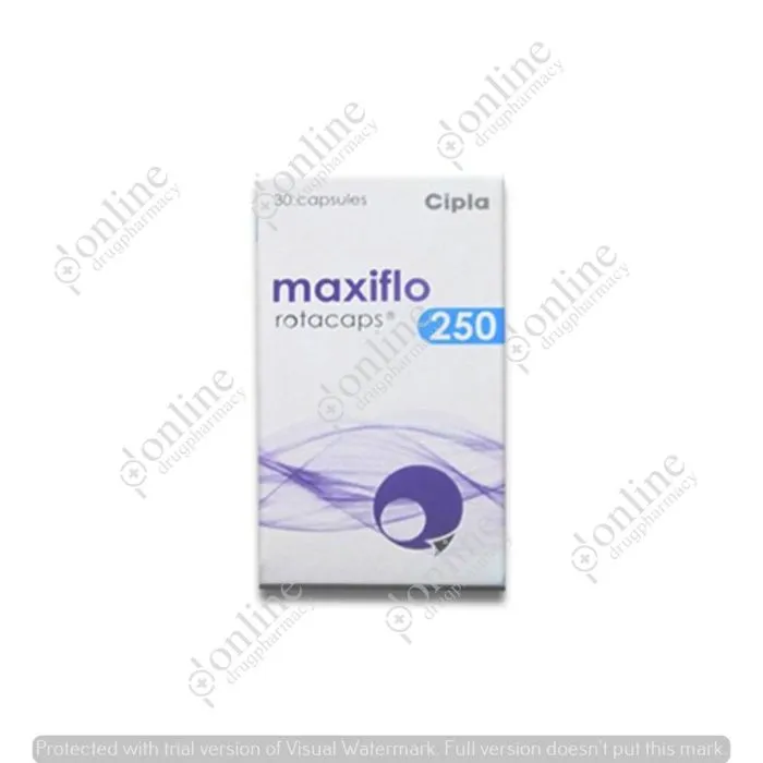 Maxiflo Rotacaps 250 mcg + 6 mcg