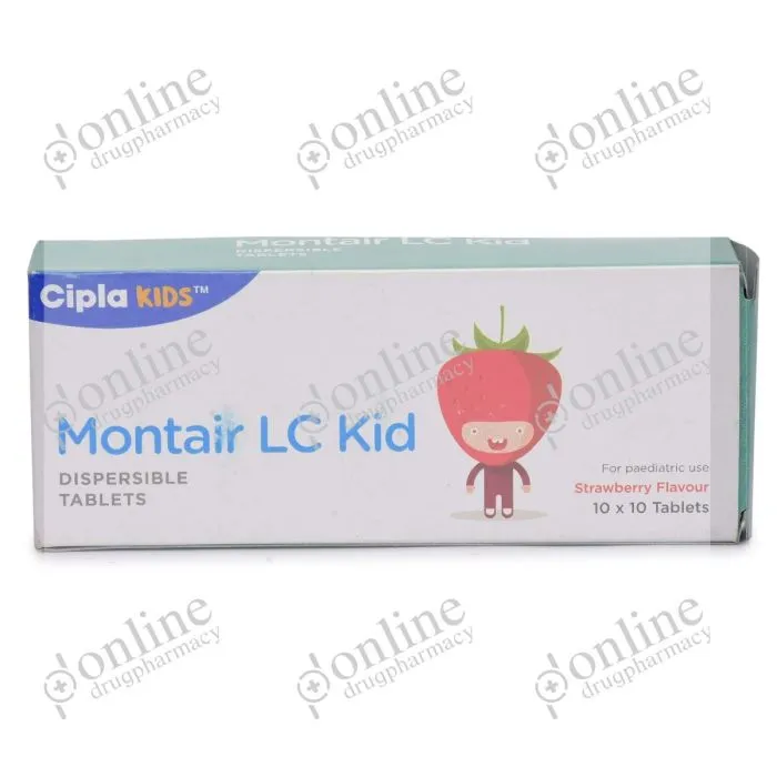Montair LC Kid (4 +2.5 mg)-Front-view