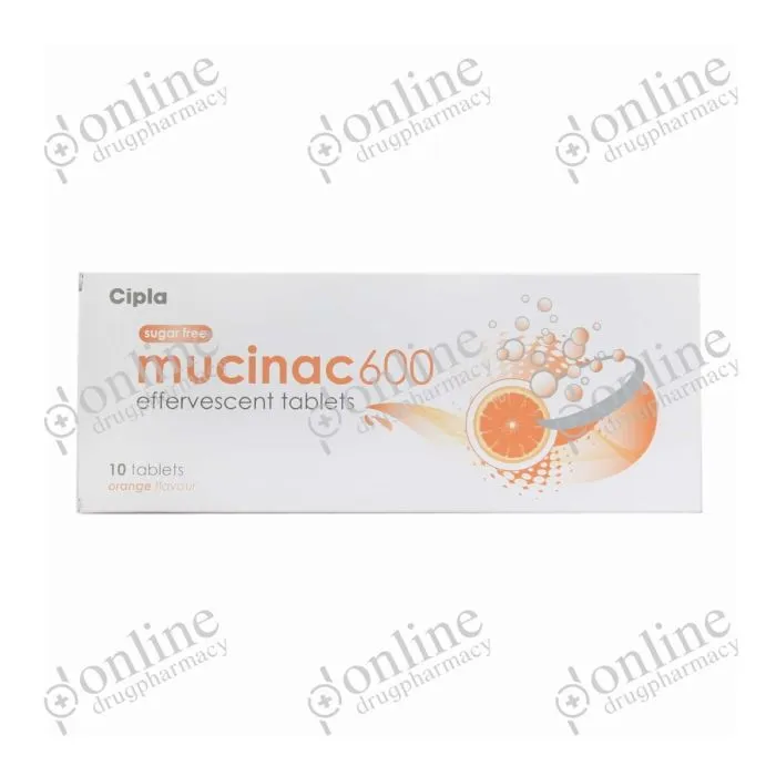 Mucinac - 600mg-Front-view