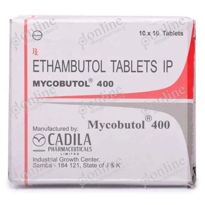 Mycobutol 400 mg-Front-view