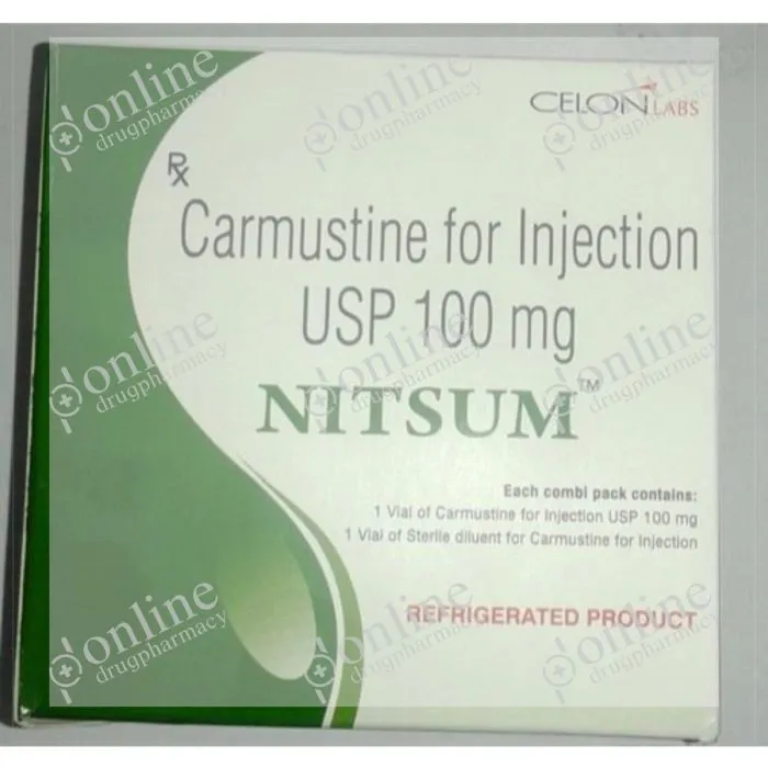 Nitsum (Carmustine) 100 mg Injection