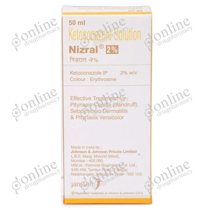 Nizral Solution 2% (50 ml)-Front-view